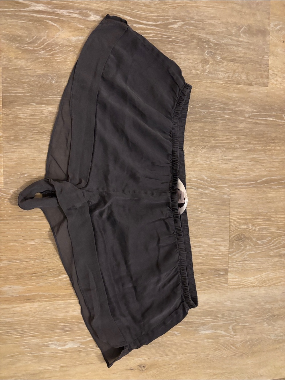 Victoria’s Secret Angels Silk Lounge Shorts-gray size M